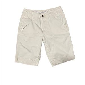 Mossimo Supply Co. White Flat front Shorts size waist 28